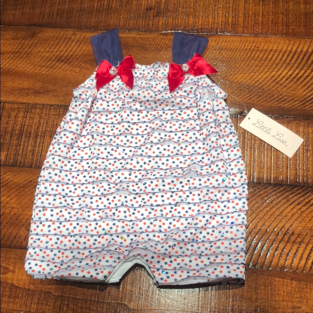Fourth of July Romper